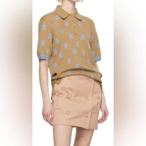 Burberry London Trench Mini Skirt Tan 2